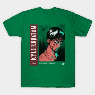 Scary Vintage Japanese Horror Anime "Kyle Kranium" T-Shirt